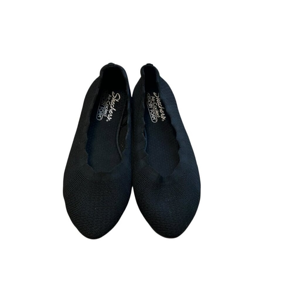 Skechers Cleo 2.0 Love Spell Flat Stretch Fit Woven Knit Slip On Shoes Women 10